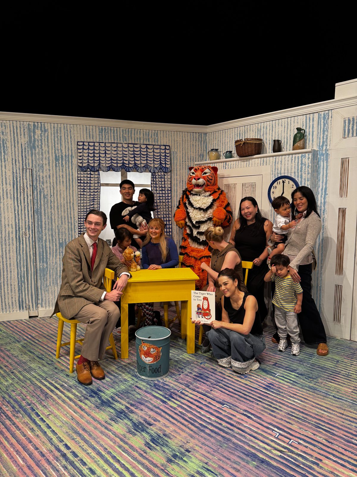 The Tiger Who Came to Tea (2026) — audience and stage photo 3